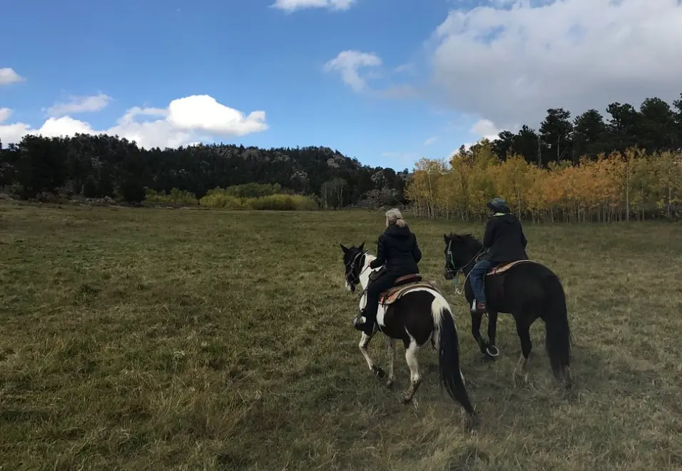 Riding in the Colorado fall colors