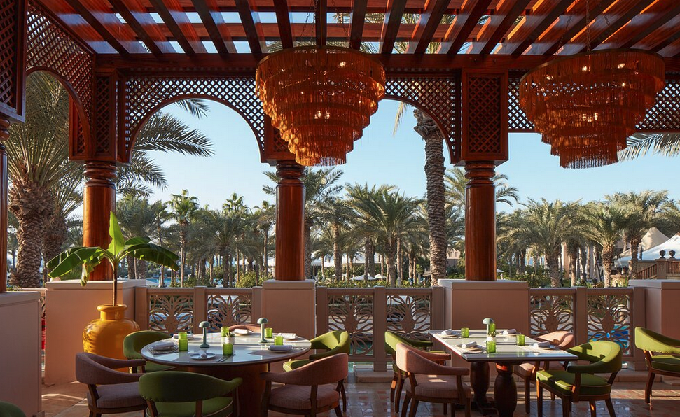 Al Nafoorah Restaurant offers authentic Middle Eastern flavors in a charming setting.