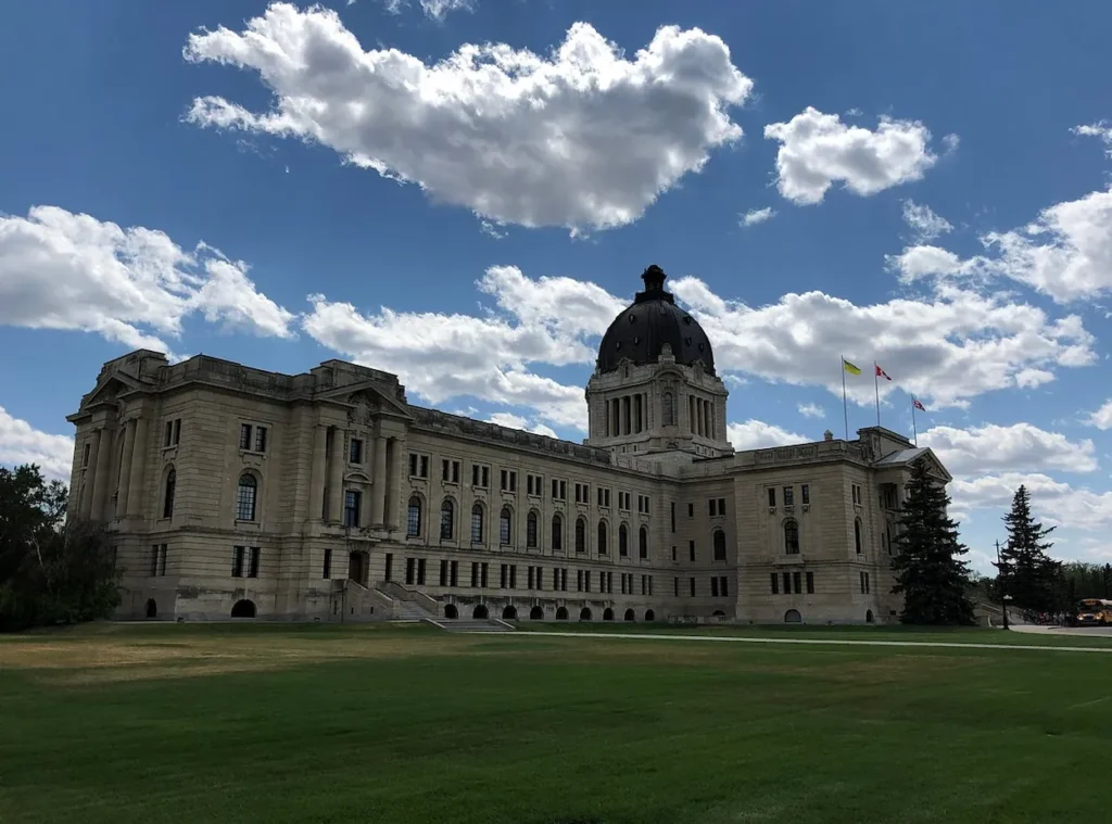 Legislature Building at Regina, Canada