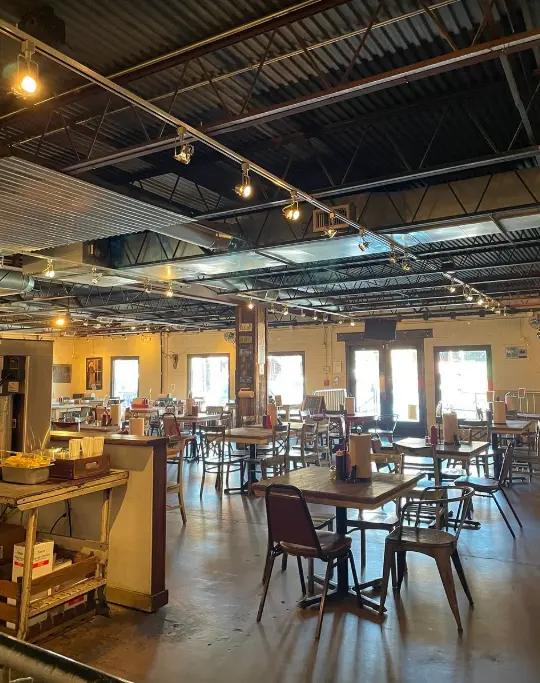 Interior of Pecan Lodge