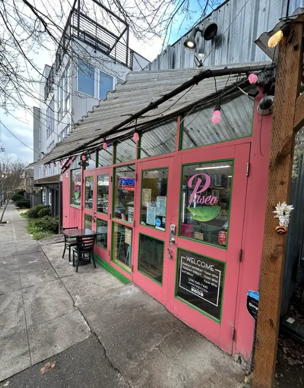 Front entrance of Paseo