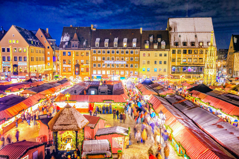 Christkindlesmarkt: A festive wonder with over 180 stalls offering Christmas delights in the heart of the city.