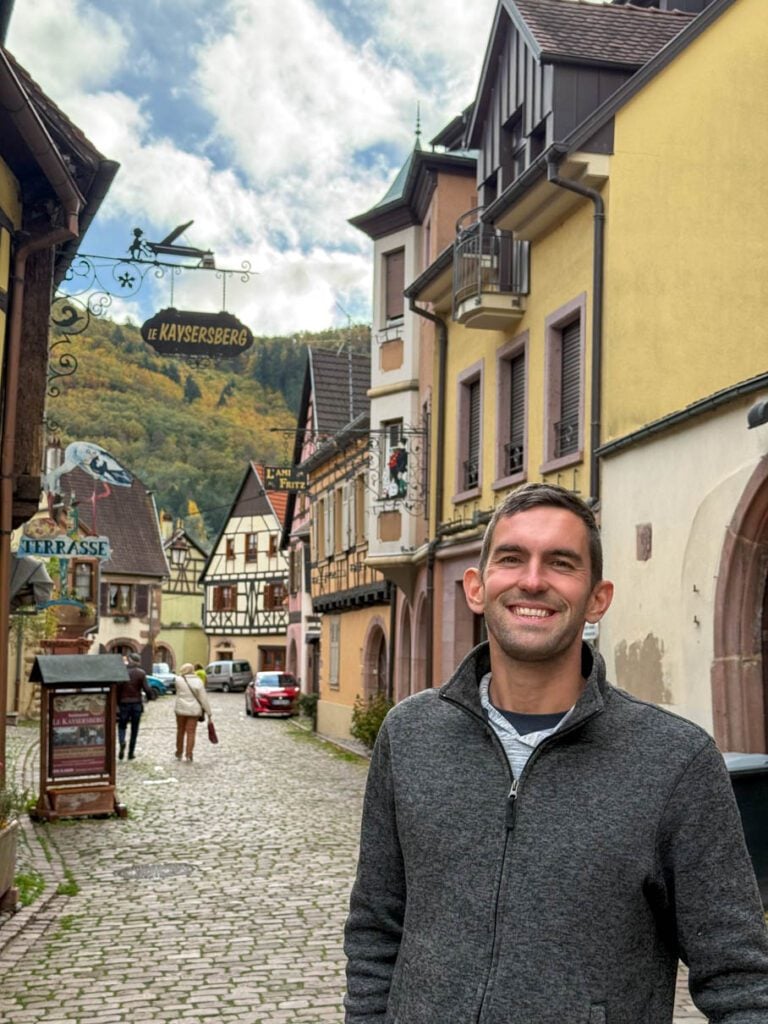 Photo of me in Kaysersberg