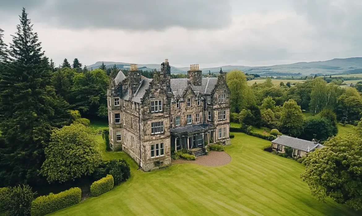 Beautiful Scottish castle hotel