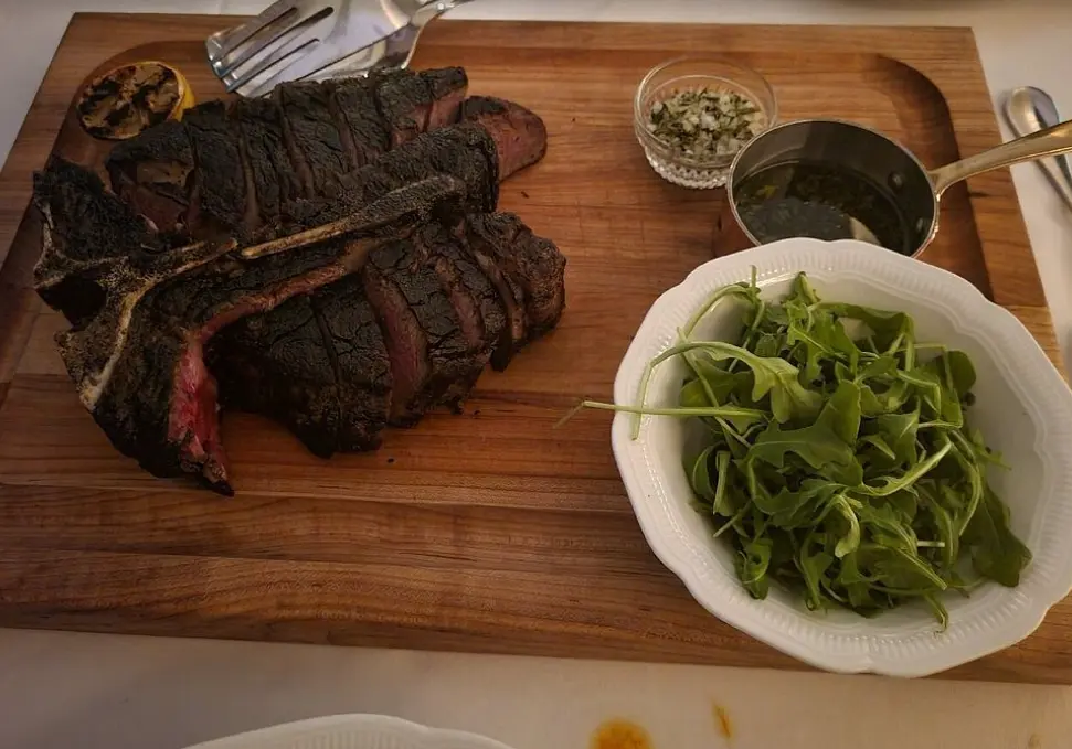 Delicious steak