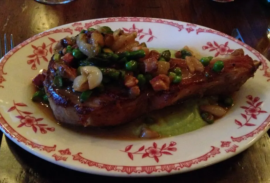 Lucia's steak
