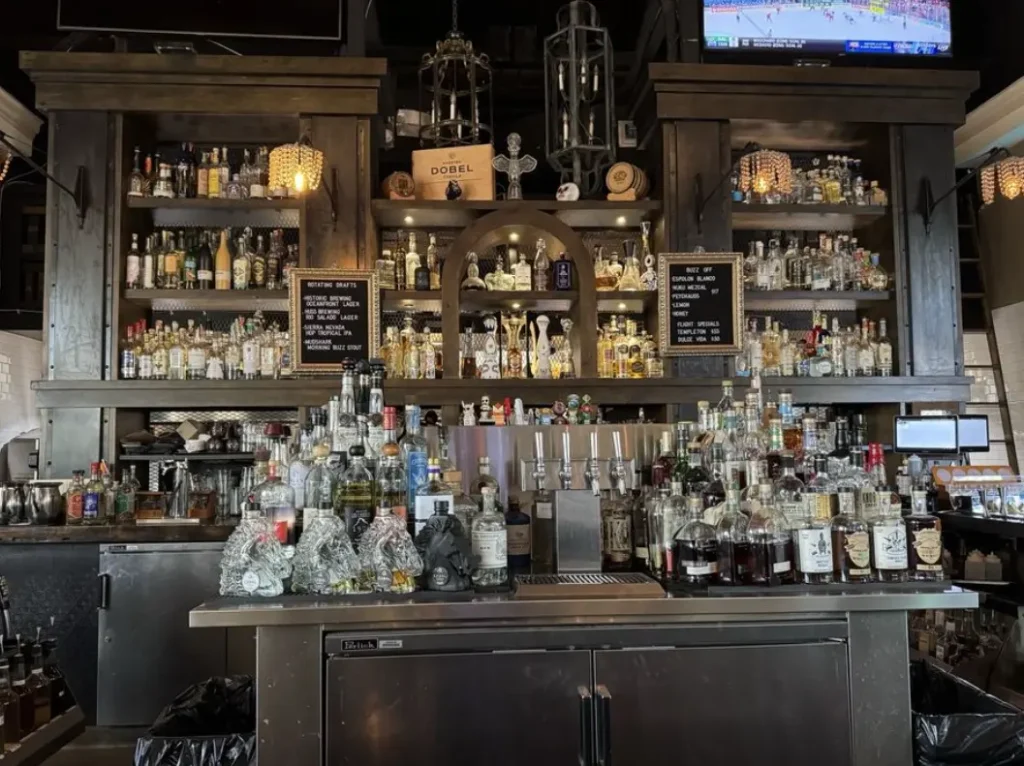 Bar area