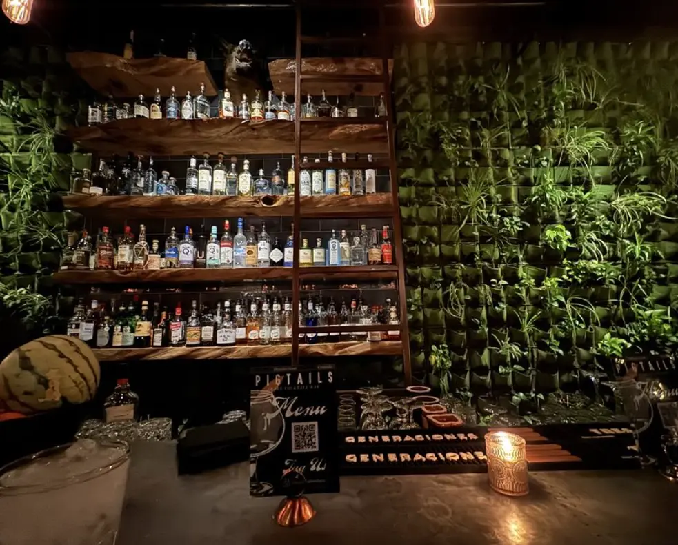 Bar area