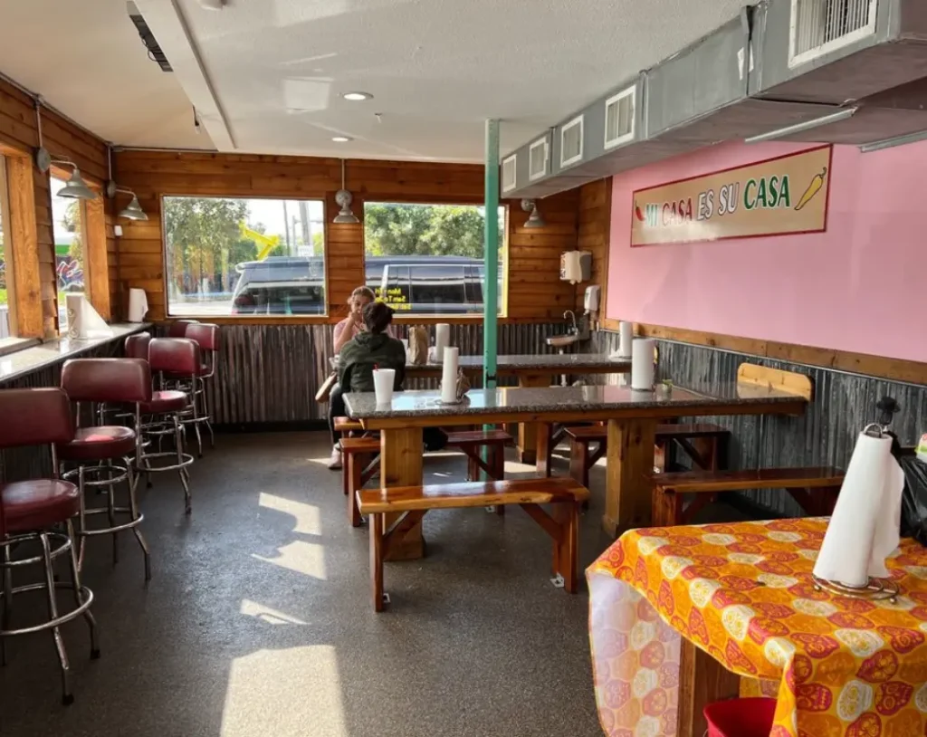 Dining area
