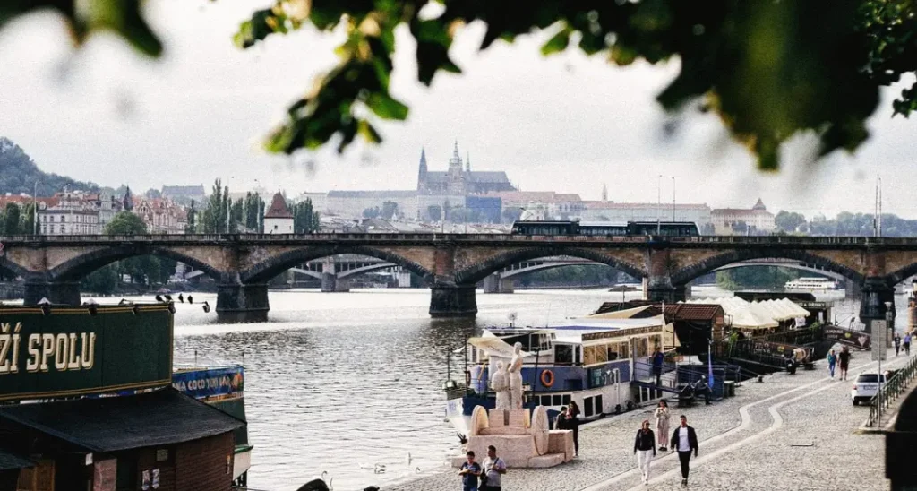 Prague public place