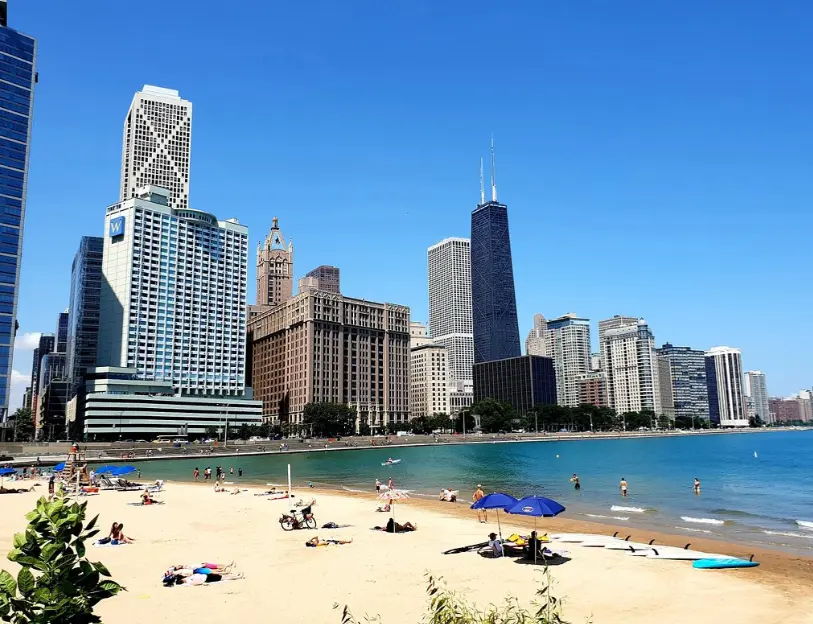 Chicago beach