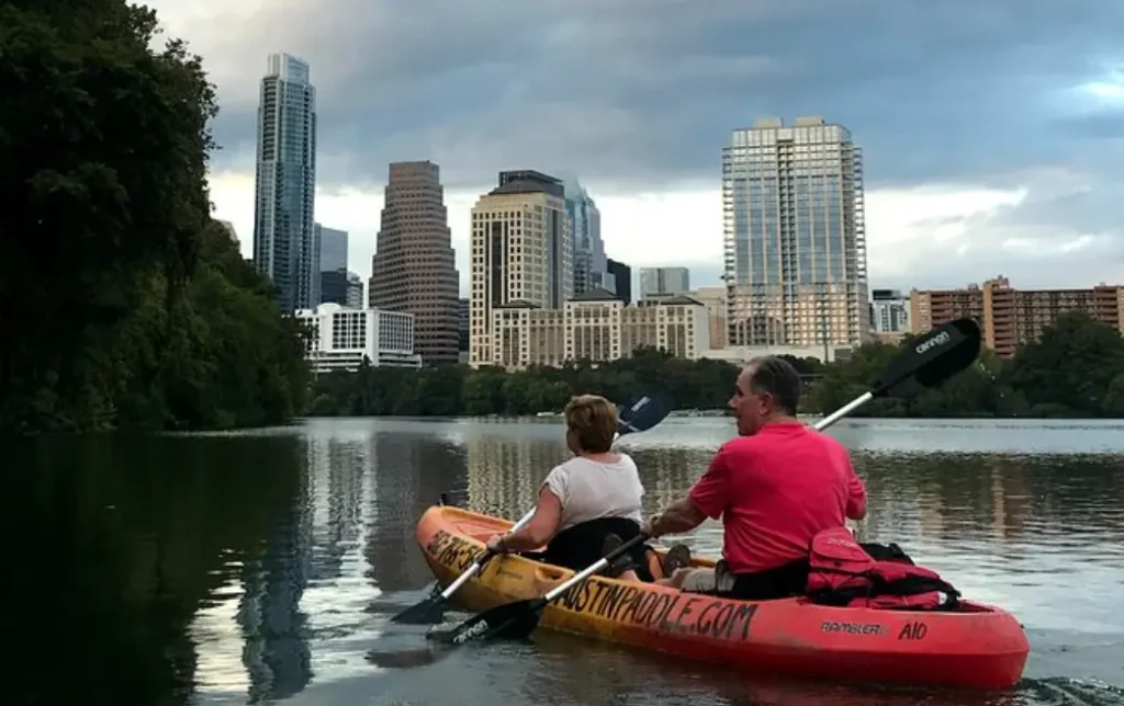Congress Avenue Bat Bridge Kayak Tour in Austin