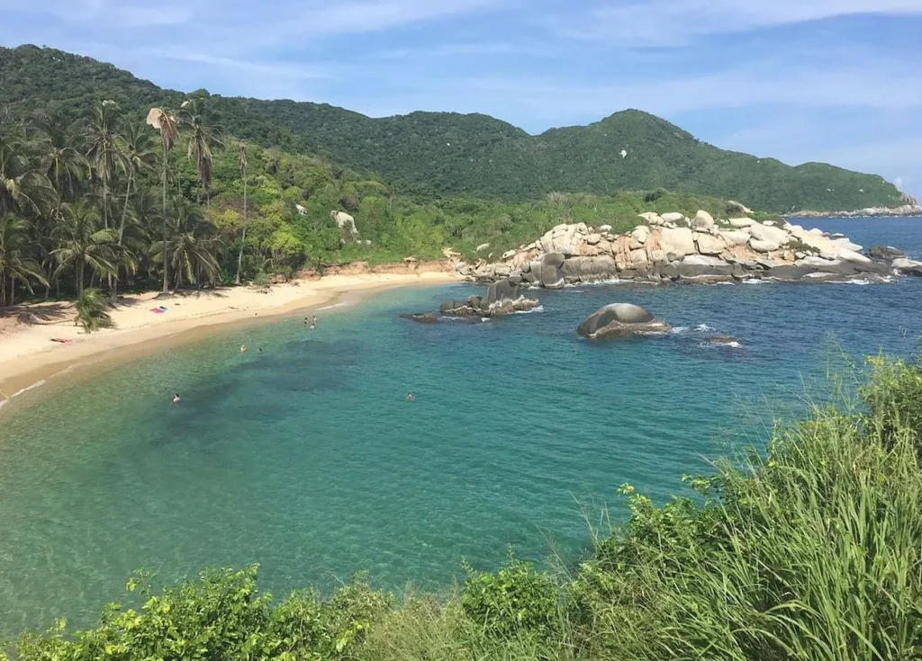 Colombia beach spot