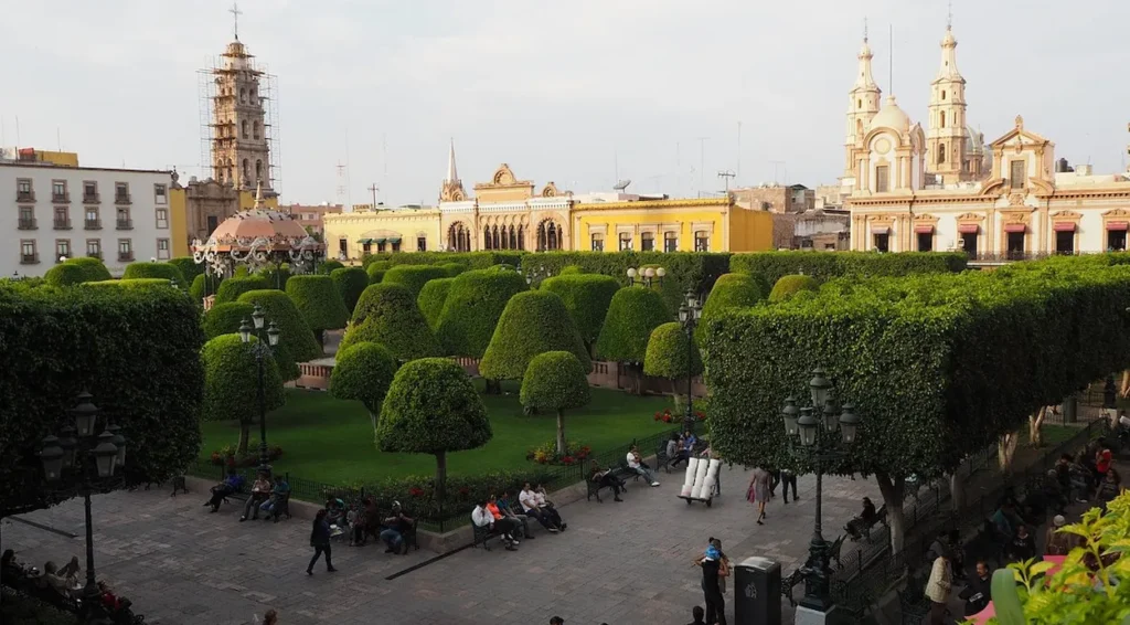 Public area in Leon