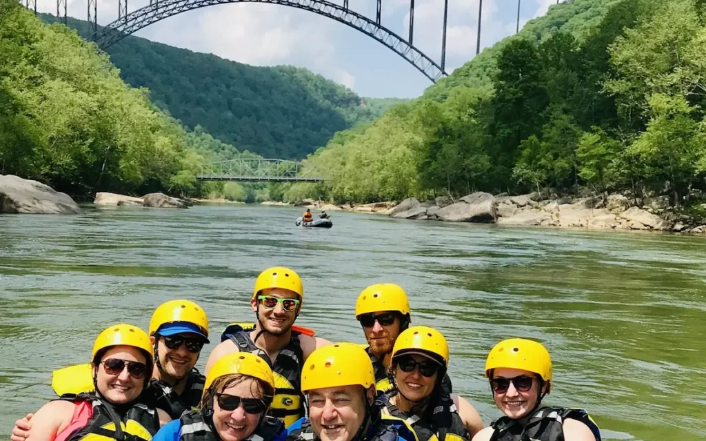 National Park Whitewater Rafting in New River Gorge WV