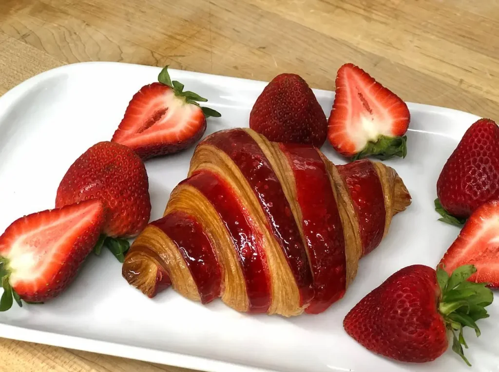 Strawberry Croissant