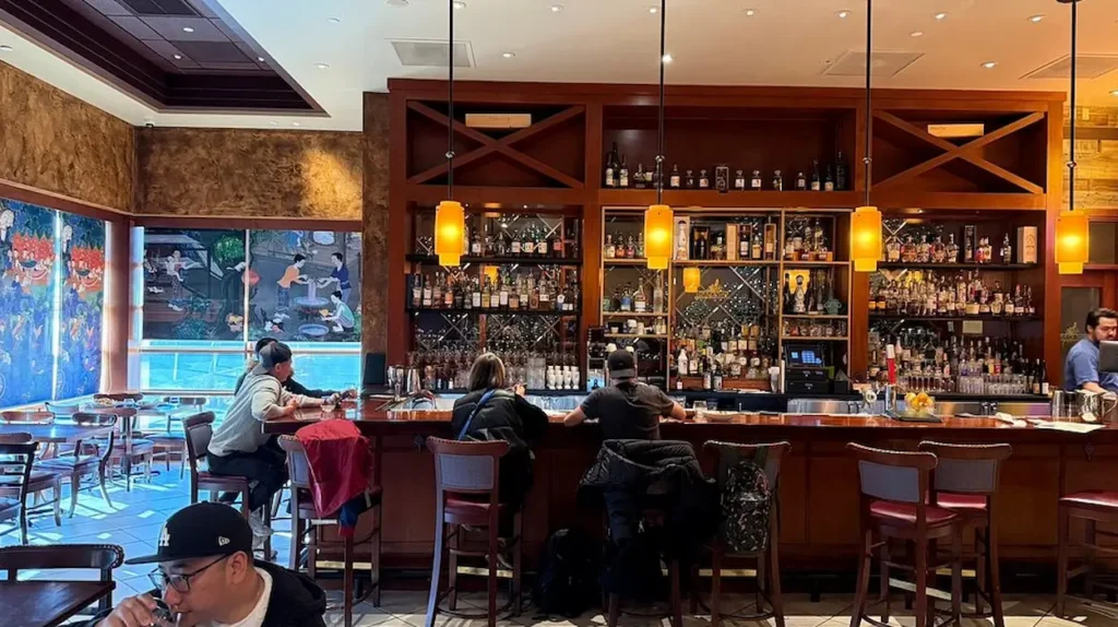 Inside of Lotus of Siam