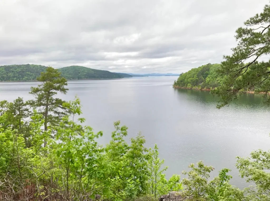 Lake Ouachita from the Caddo Bend Trail