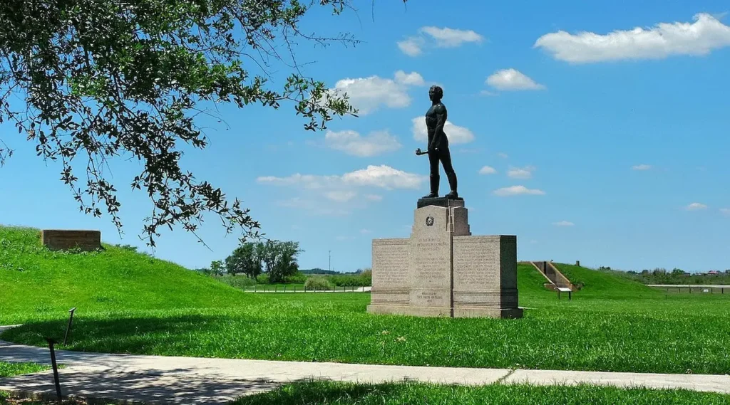 Sabine Pass Battleground State Historic Site monument