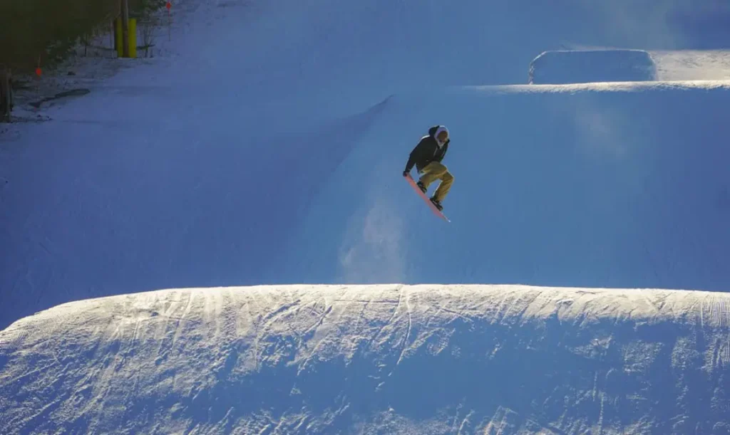 Hunter Mountain features four unique terrain parks across the mountain