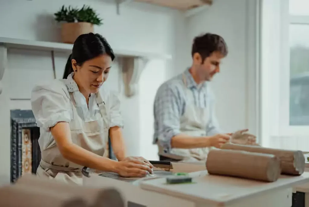 Try your hand at pottery in the North Cotswolds