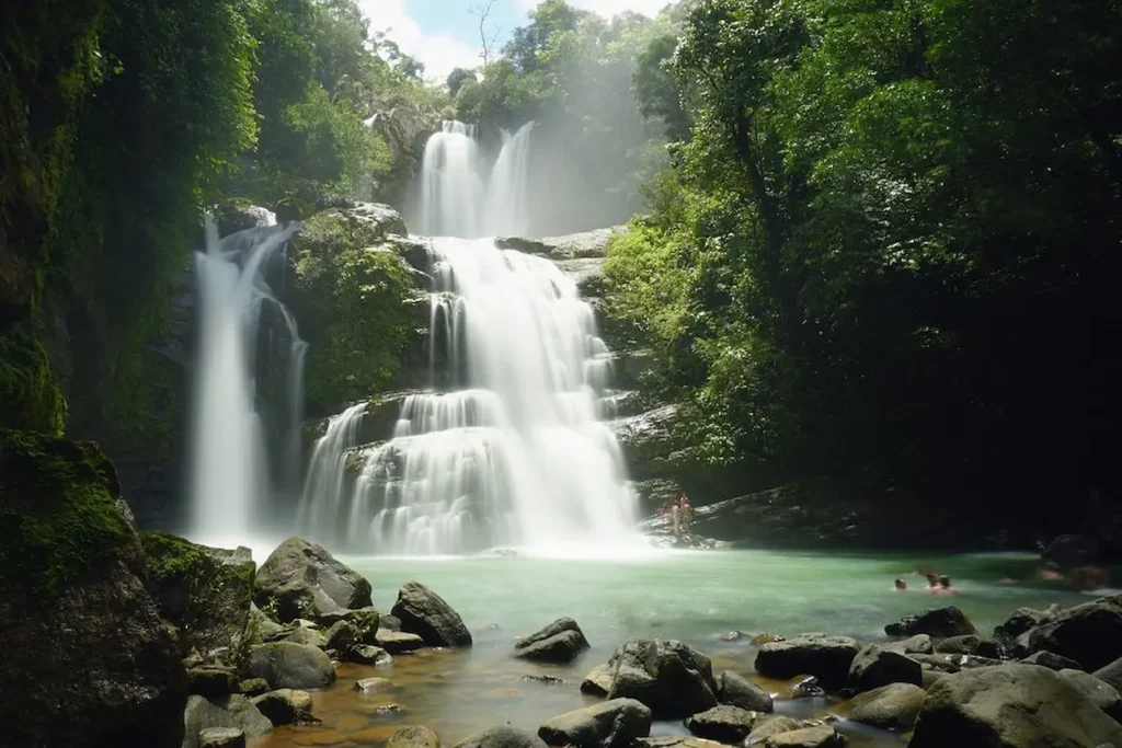 The Nauyaca Waterfalls near Dominical