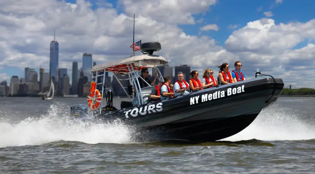 New York City Harbor Speedboat Tour