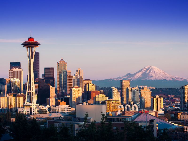 Heading to Seattle? Opt for direct flights with Delta or Alaska Airlines for convenience.