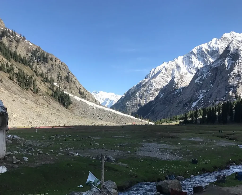Stunning view of mountain at Karimabad