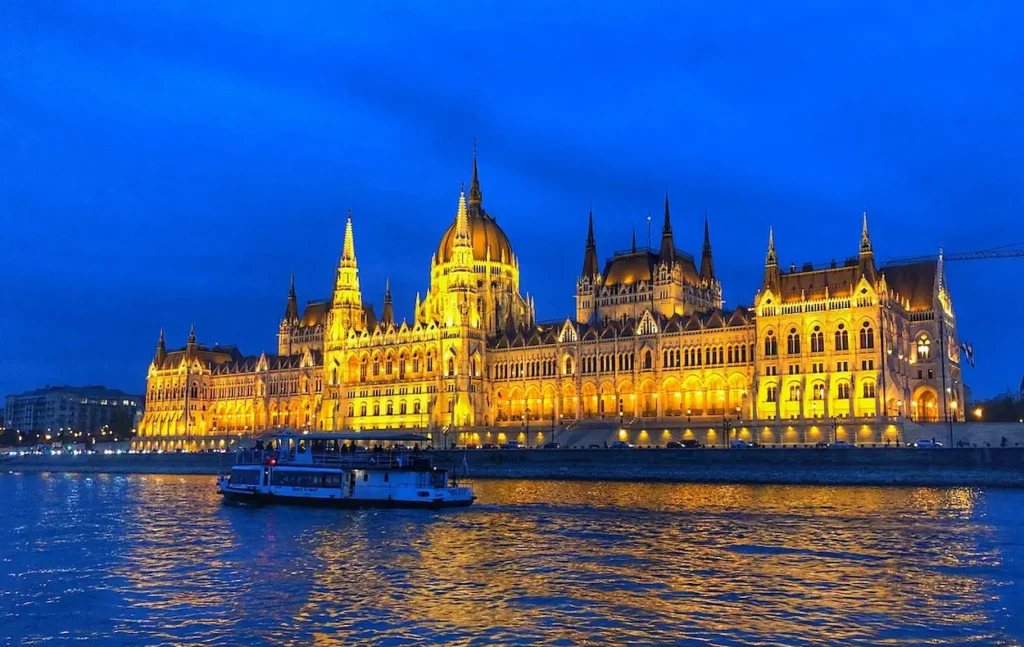 Budapest at night