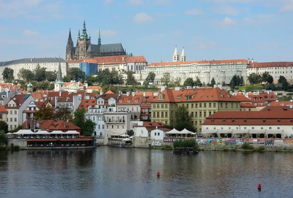 Scenic view of Prague