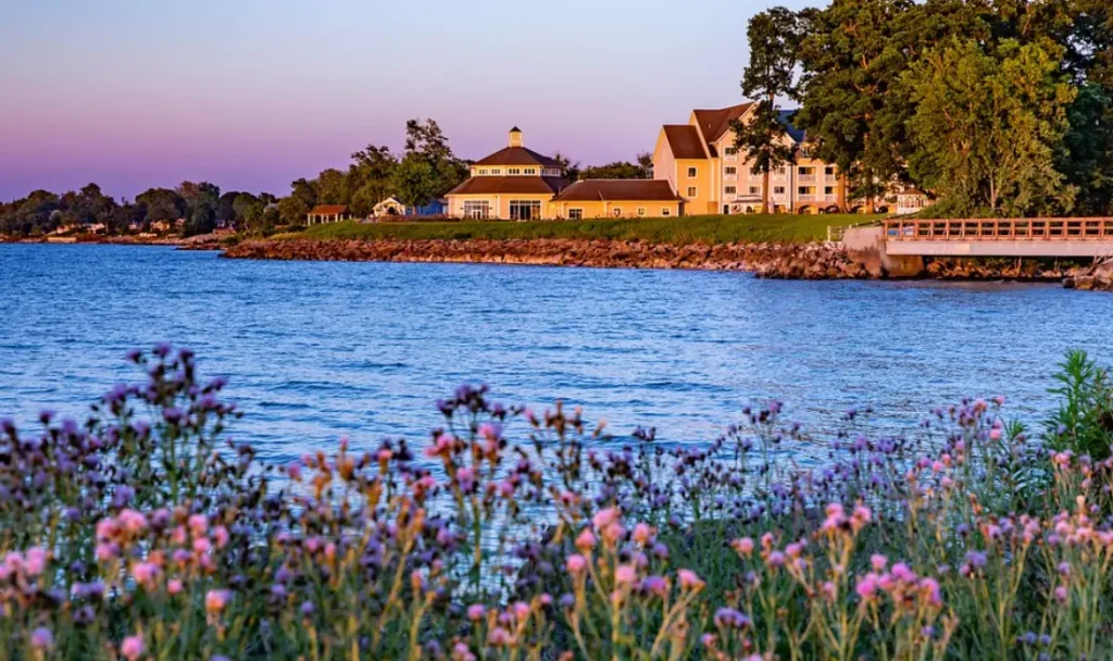 Views of Lake Erie provide serenity around every corner