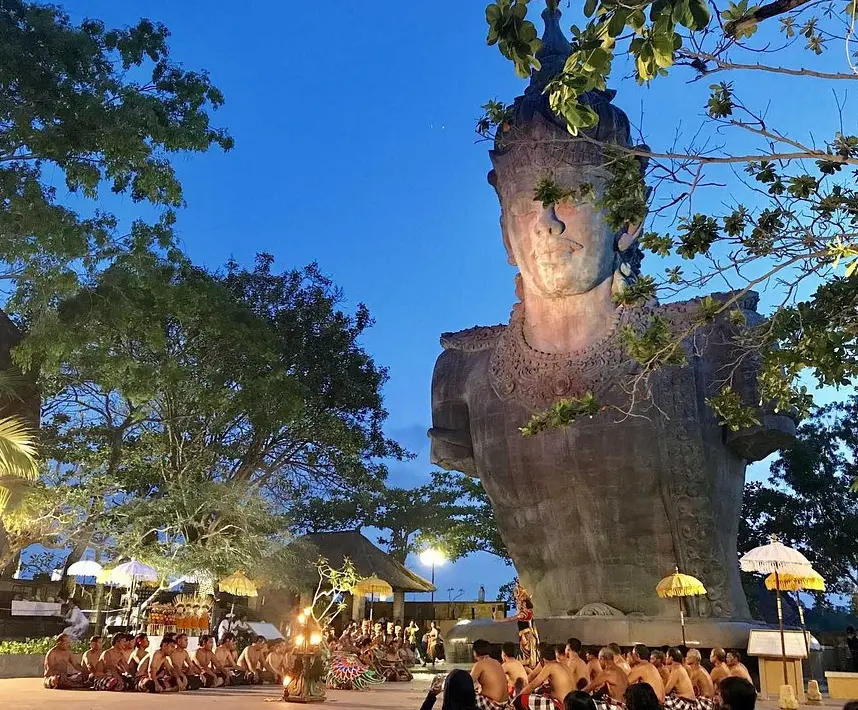 Full Moon Ceremony at Plaza Wisnu GWK Cultural Park