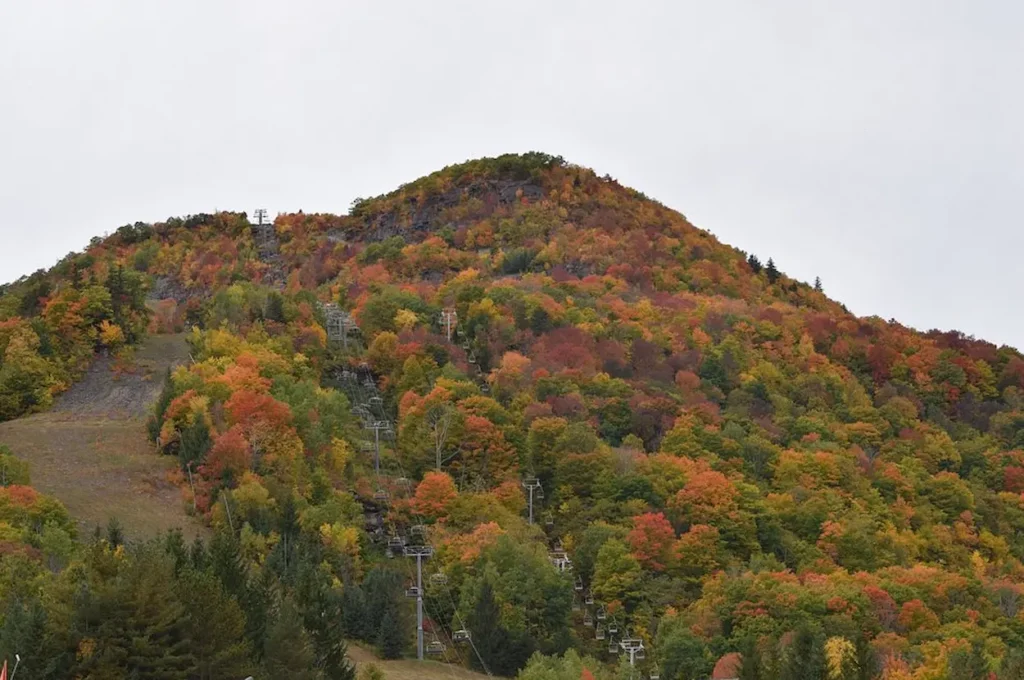 Fall foliage at Hunter Mountain