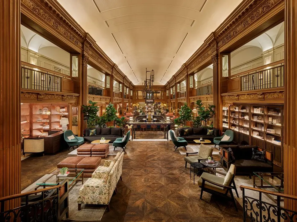 The Fairmont Olympic Hotel, Seattle main lobby