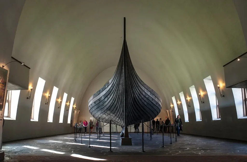 The Gokstad Ship - built around 890 AD, the height of the Viking period