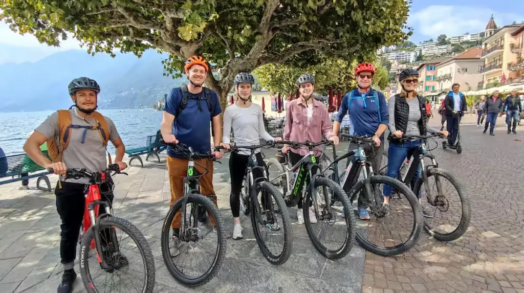 Scenic Locarno, Ascona and Lake Maggiore bike tour