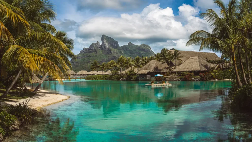 Bora Bora's natural island beauty
