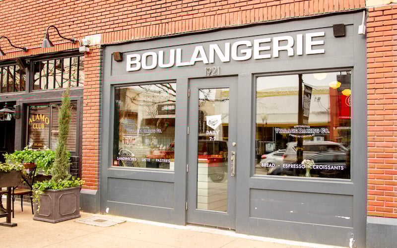 Boulangerie is a bakery where handcrafted bread and pastries are a work of culinary art. Source: https://villagebakingco.com/