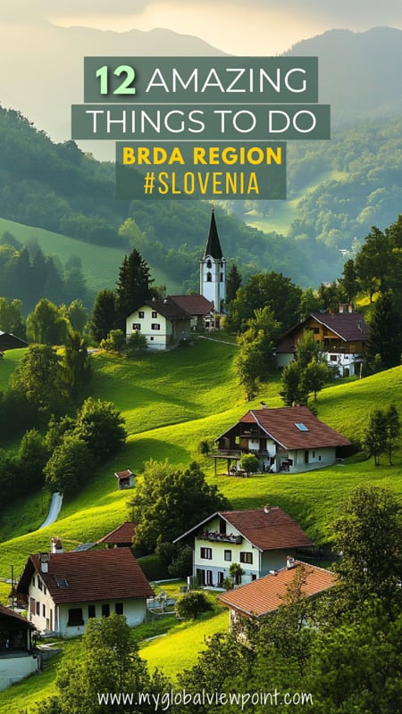 Beautiful Brda Region in Slovenia