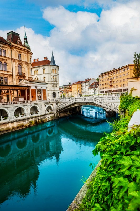 Experience the dreamy Ljubljanica River sunset glide through the heart of the city.