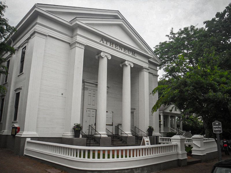 Discover serenity and knowledge at the Nantucket Atheneum, a cultural institution and haven for book lovers since the 19th century.