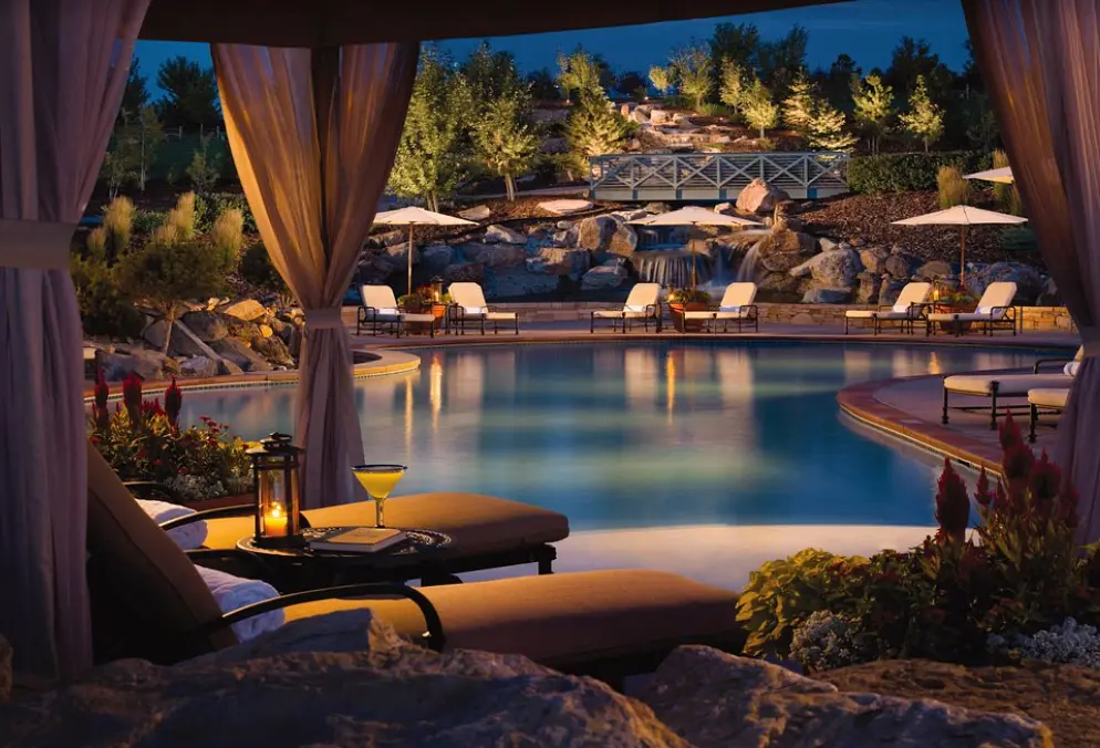 Pool at Night