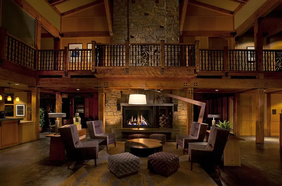 Willows Lodge lobby