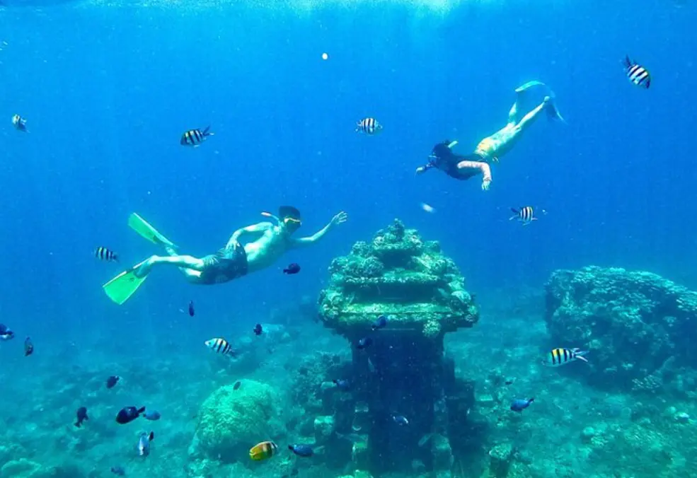 Underwater Temple in Amed Bali