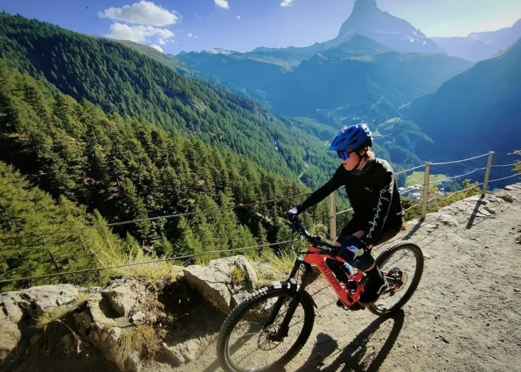 Guided Mountain Biking in Zermatt