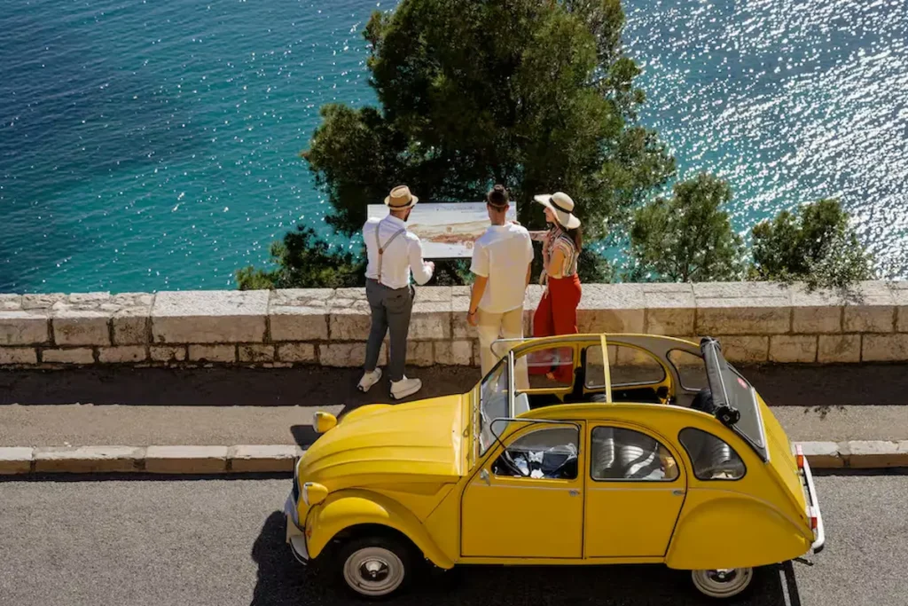 Nice to Monaco in a Vintage Citroën by the Coast