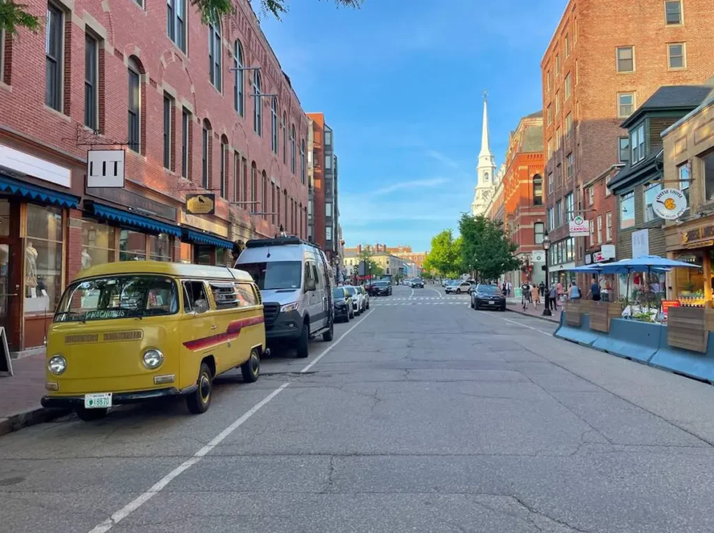 Brewery hopping in a vintage VW bus