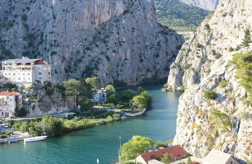 Stunning view of Omis