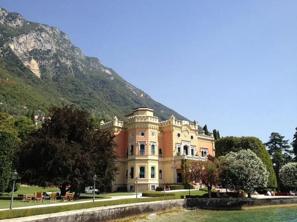 Outside Grand Hotel a Villa Feltrinelli